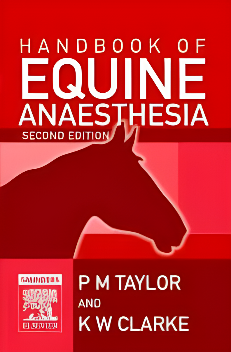 Handbook of Equine Anaesthesia 2nd Edition - Original Cover