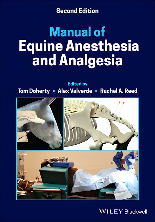 Manual of Equine Anesthesia and Analgesia 2nd Edition - Original Cover