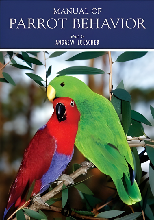 Manual of Parrot Behavior - Original Cover