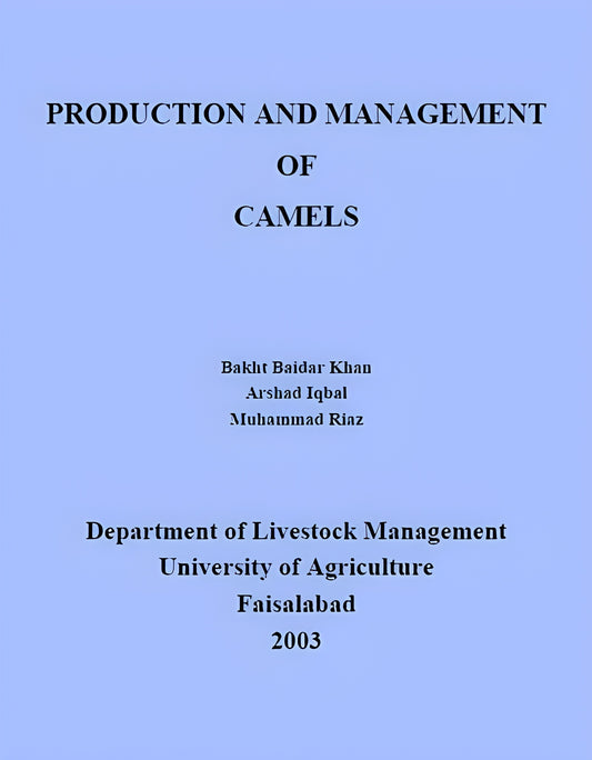 Production And Management Of Camels