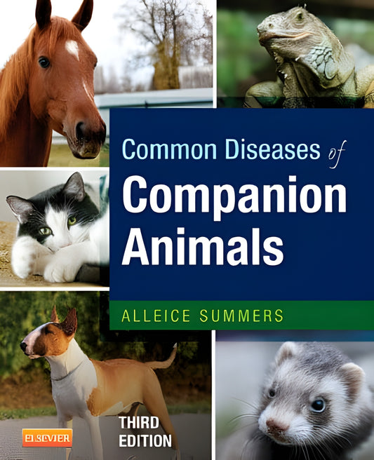 Common Diseases Of Companion Animals 3Rd Edition
