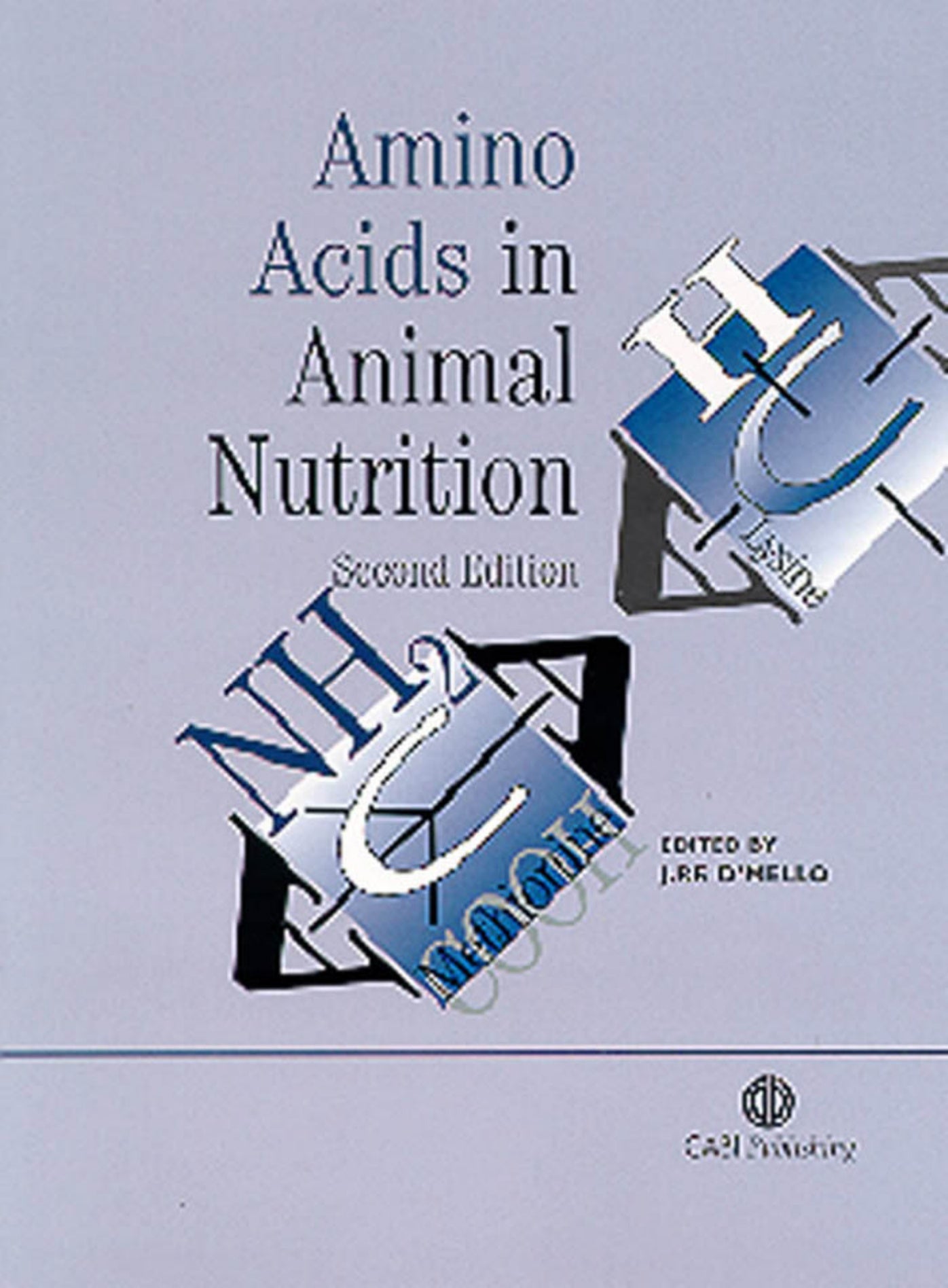 Amino Acids In Animal Nutrition 2Nd Edition