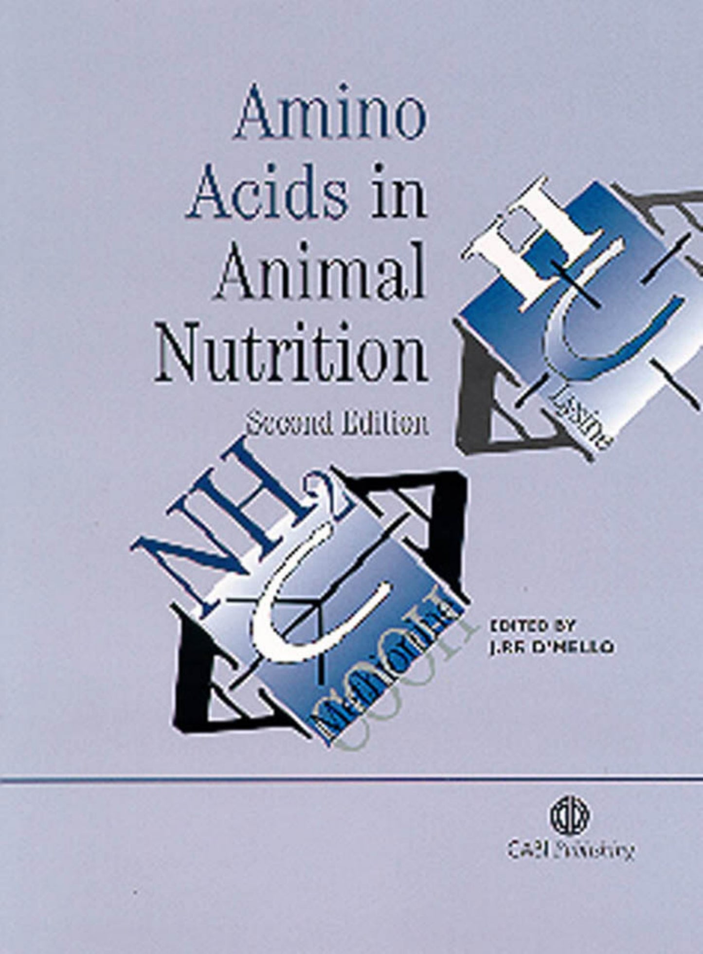 Amino Acids In Animal Nutrition 2Nd Edition