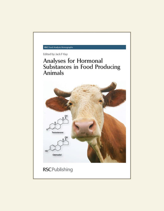 Analyses For Hormonal Substances In Food Producing Animals — front cover