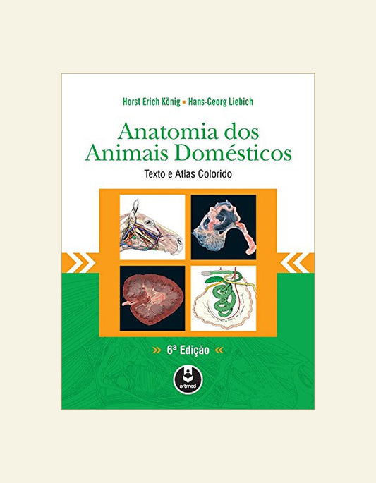 Anatomia Dos Animais Dom Sticos Volume 1 — front cover