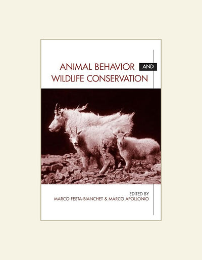 Animal Behavior and Wildlife Conservation — front cover