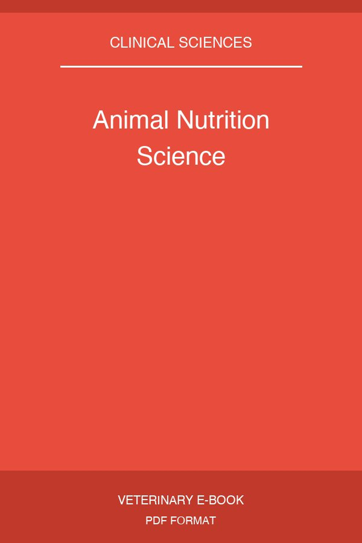 Animal Nutrition Science