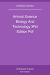 Animal Science Biology And Technology 3Rd Edition Pdf