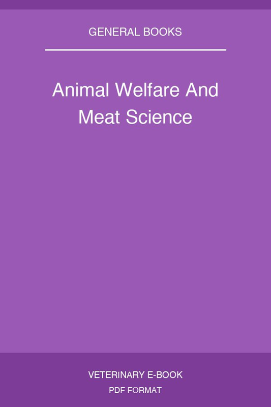 Animal Welfare And Meat Science