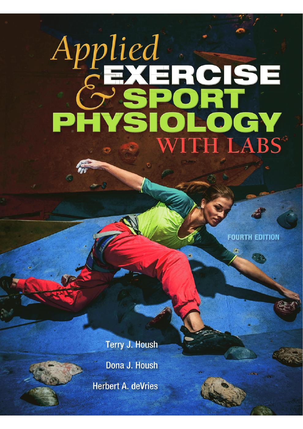 Applied Exercise and Sport Physiology 4th Edition