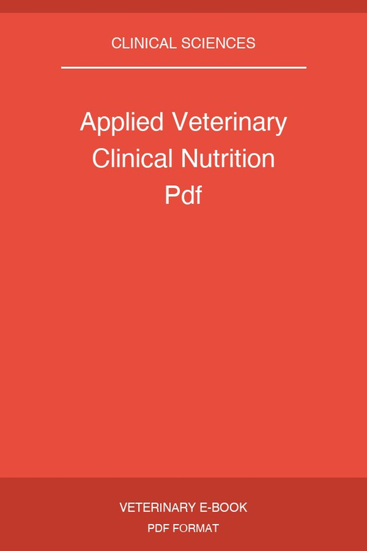 Applied Veterinary Clinical Nutrition Pdf