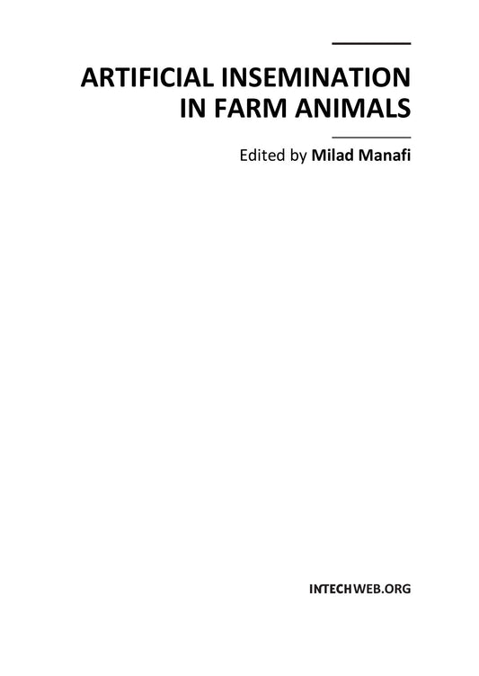 Artificial Insemination In Farm Animals
