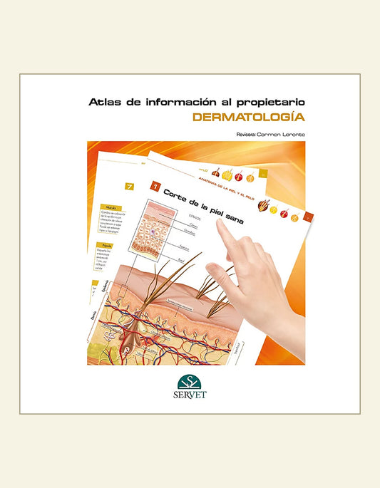 Atlas De Informacion Al Propietario Dermatologia — front cover