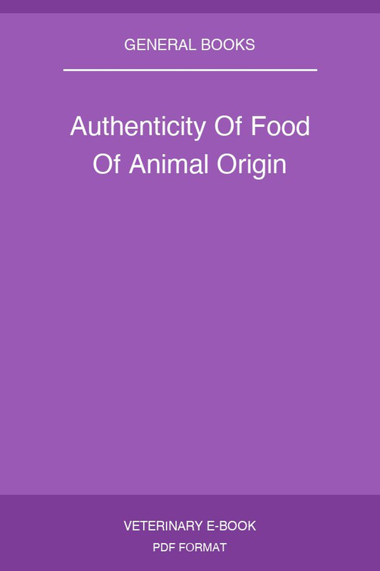 Authenticity Of Food Of Animal Origin
