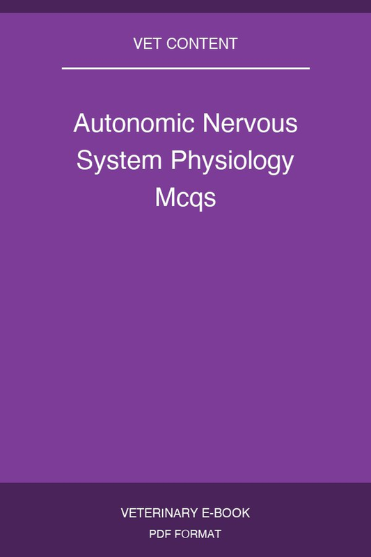 Autonomic Nervous System Physiology Mcqs
