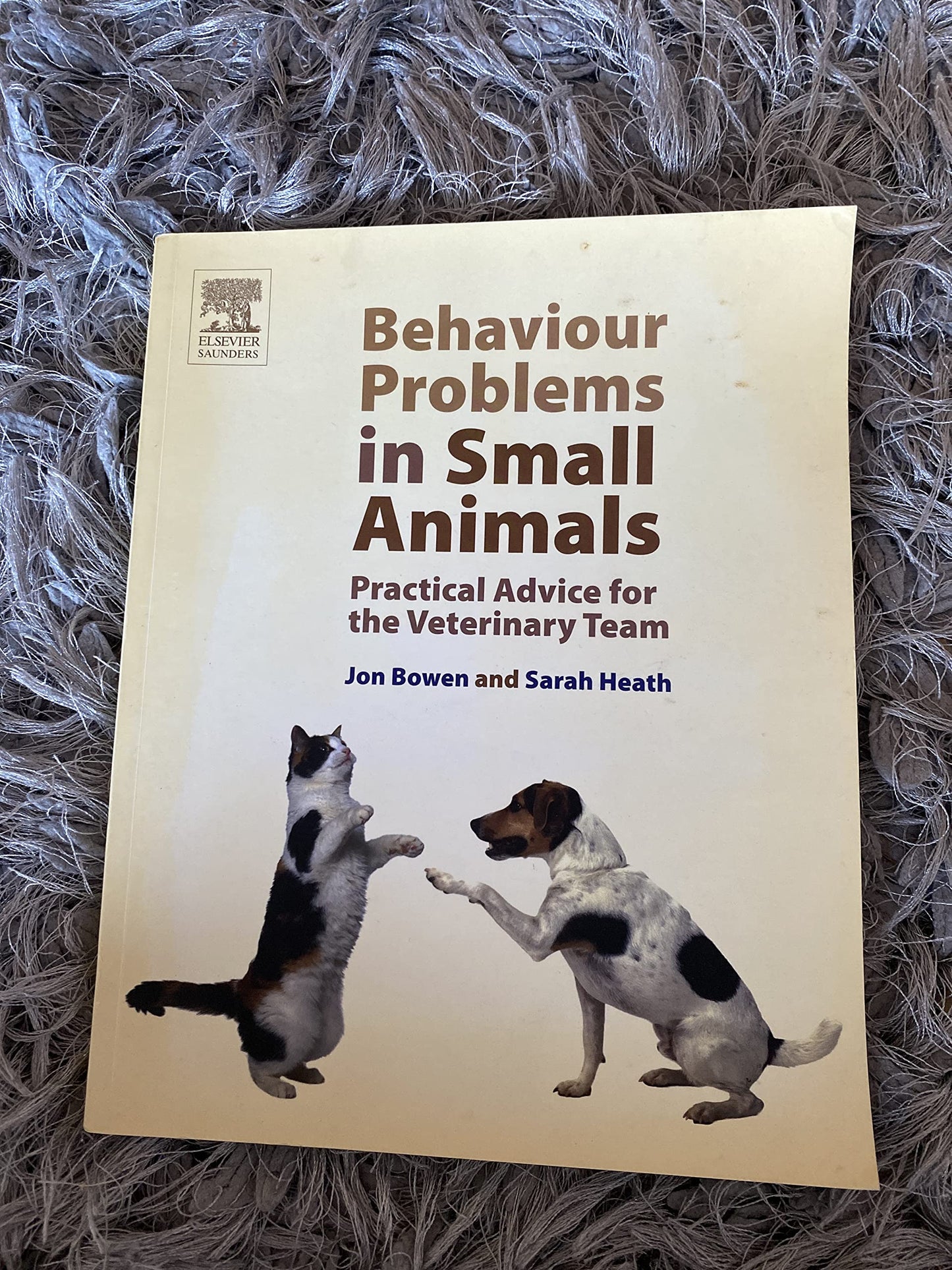 Behaviour Problems In Small Animals Practical Advice For The Veterinary Team — front cover