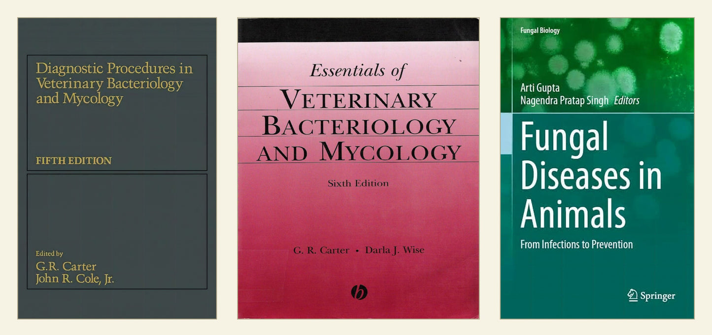 Best Veterinary Mycology Books Pack (3 Books) — curated multi-book bundle