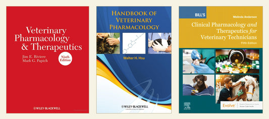 Best Veterinary Pharmacology Books Pack (6 Books) — curated multi-book bundle