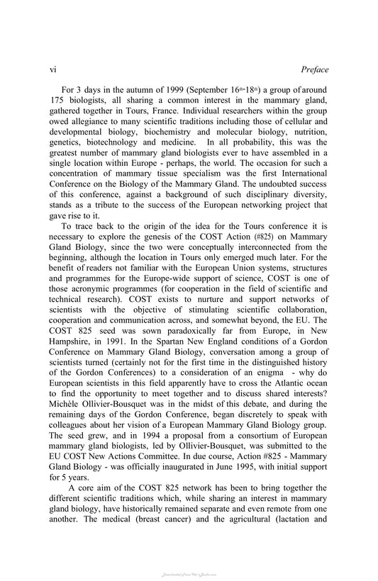 Biology Of The Mammary Gland Advances In Experimental Medicine And Biology