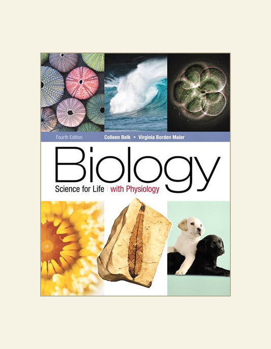 Biology Science for Life with Physiology 4th Edition — front cover (HD)