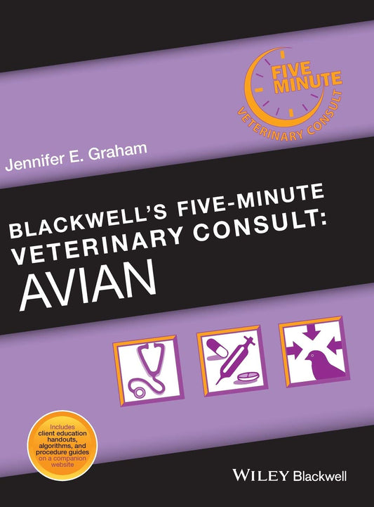 Blackwells Five Minute Veterinary Consult Avian — front cover