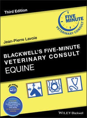 Blackwells Five Minute Veterinary Consult Equine 3rd Edition