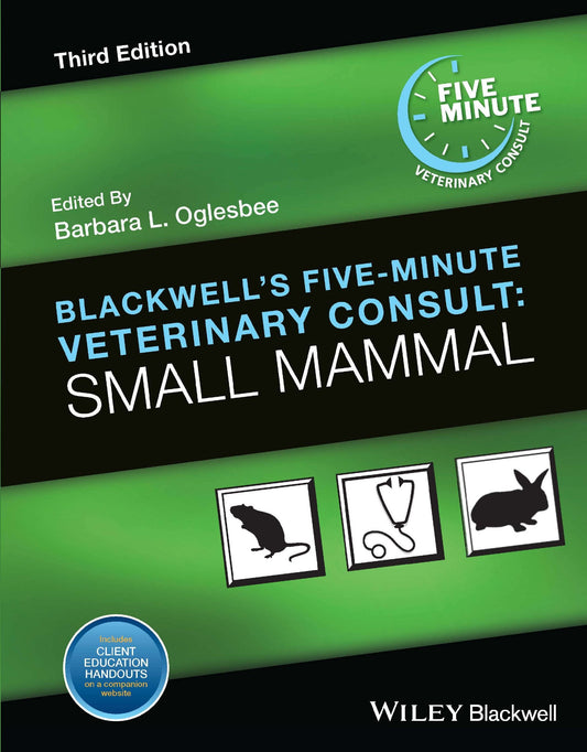 Blackwells Five-Minute Veterinary Consult Small Mammal, 3rd Edition