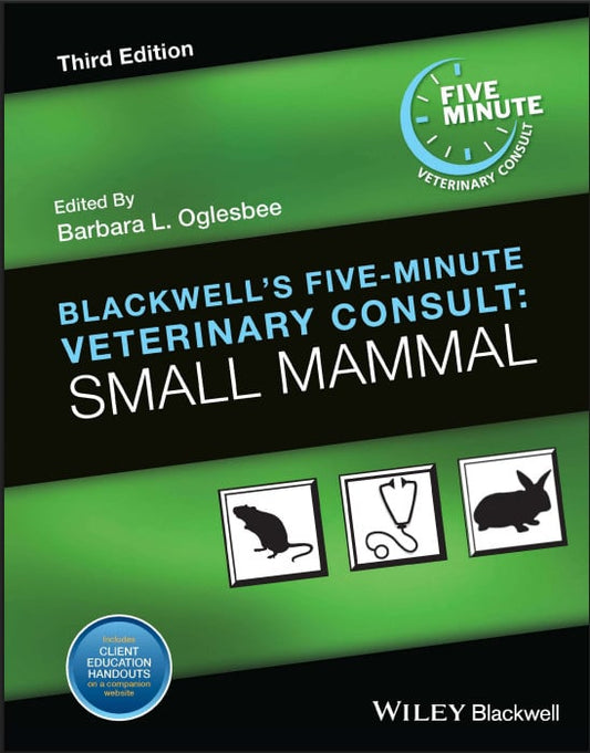 Blackwells Five-Minute Veterinary Consult Small Mammal, 3rd Edition
