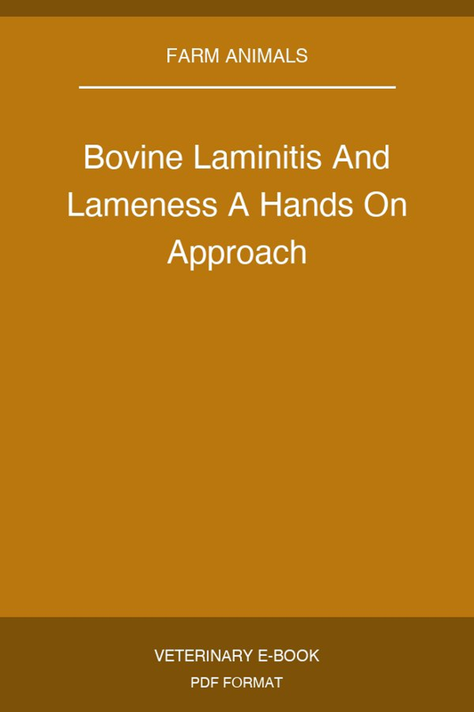 Bovine Laminitis And Lameness A Hands On Approach