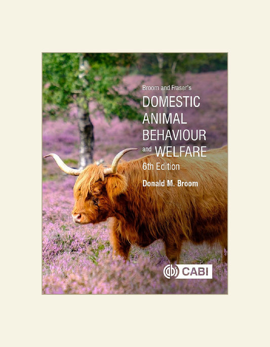Broom and Fraser's Domestic Animal Behaviour and Welfare 6th Edition — front cover (HD)
