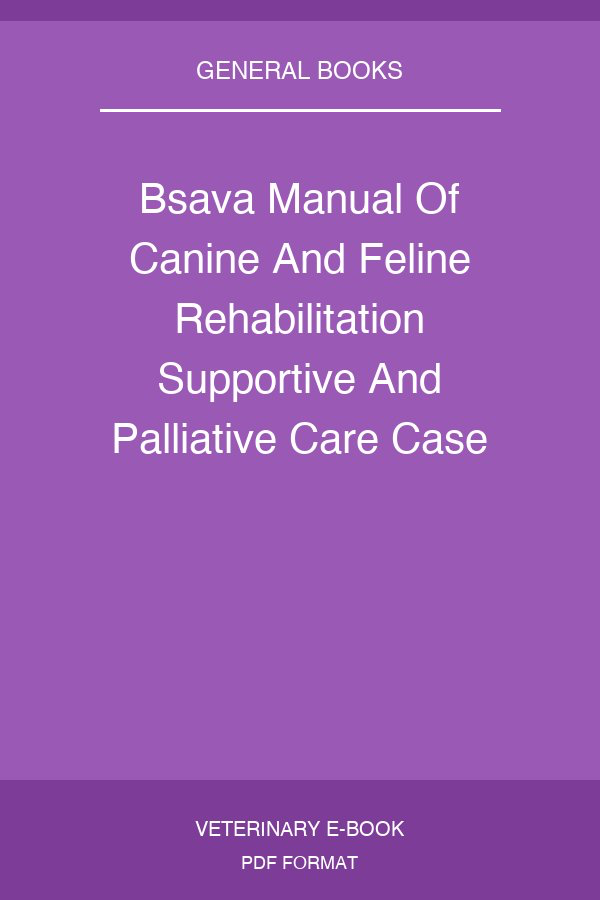 Bsava Manual Of Canine and Feline Neurology 4Th Edition