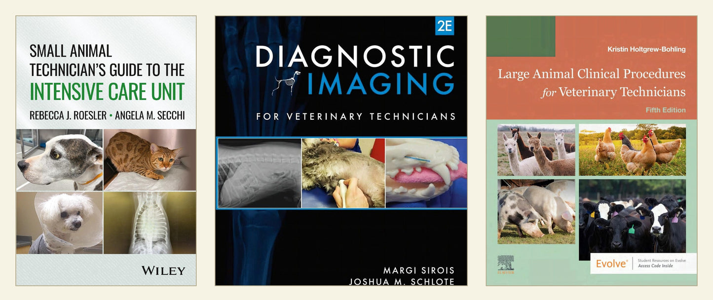 Vet Tech Starter Pack (3 Books) — 3-book bundle