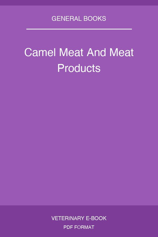 Camel Meat And Meat Products