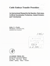 Cattle Embryo Transfer Procedure