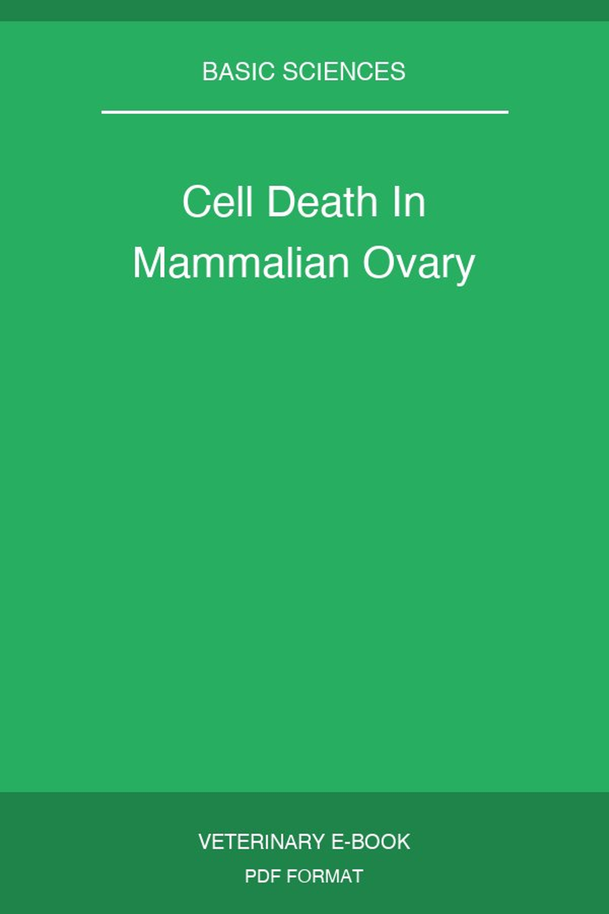 Cell Death In Mammalian Ovary