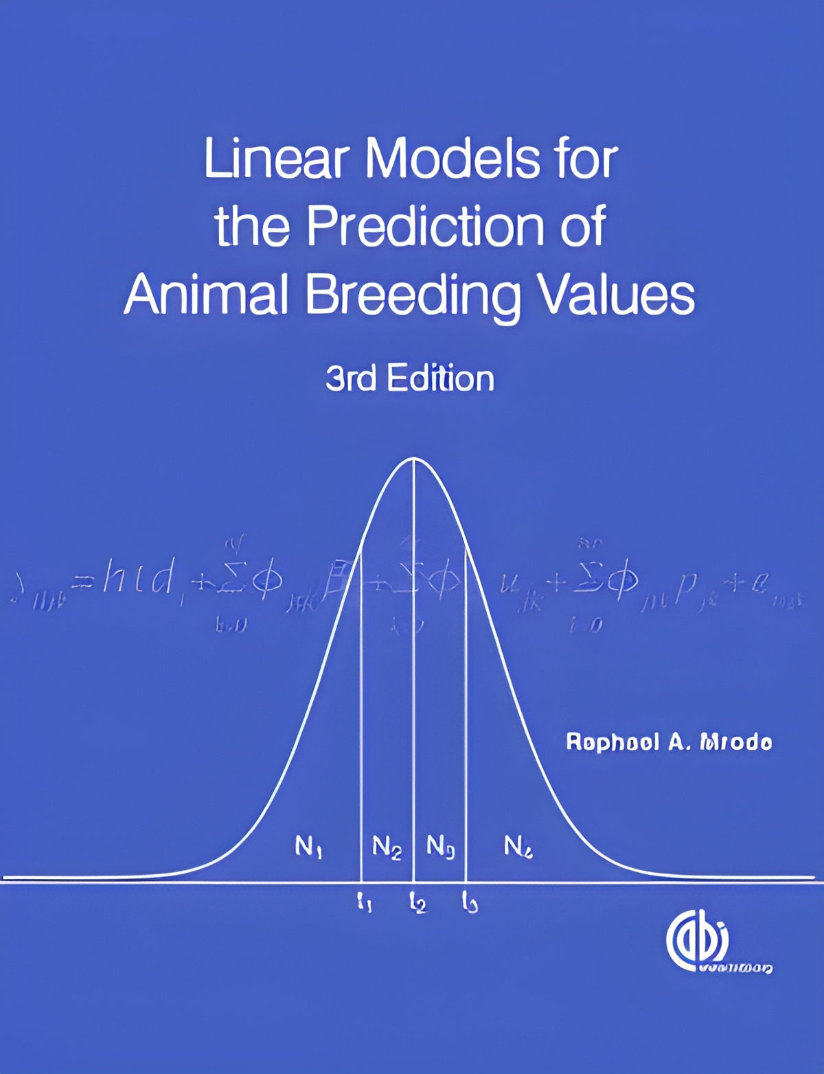 Linear Models For The Prediction Of Animal Breeding Values