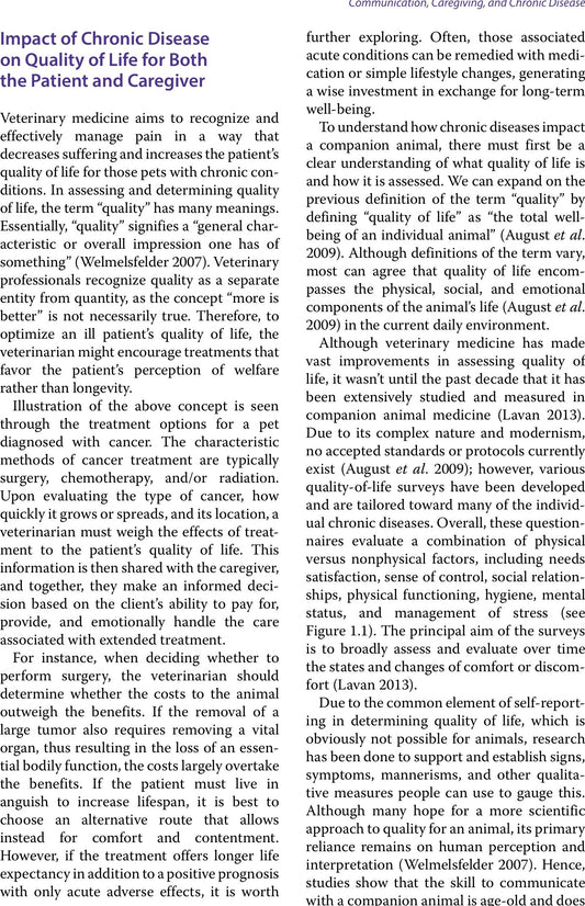 Chronic Disease Management For Small Animals