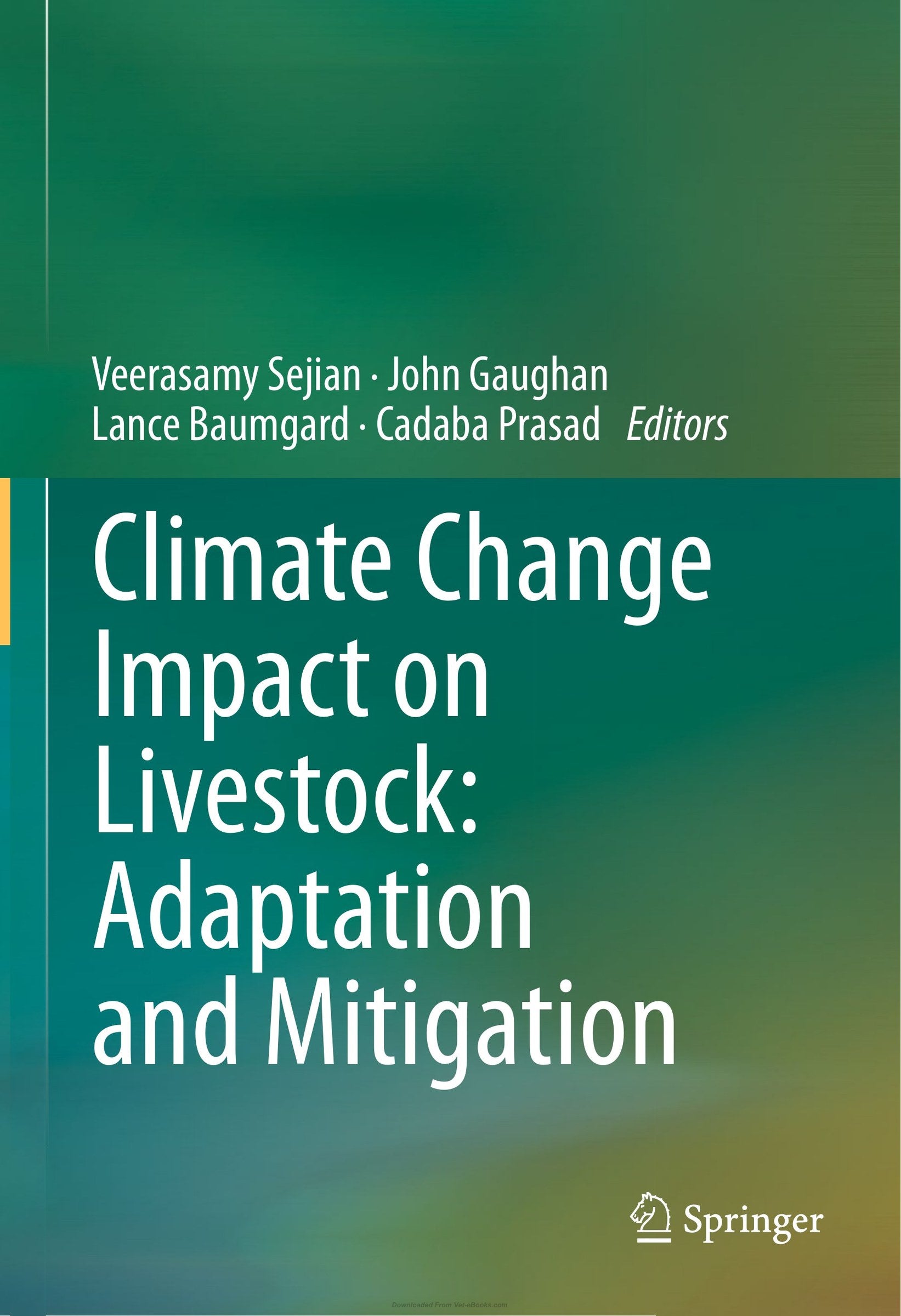 Climate Change Impact On Livestock Adaptation And Mitigation