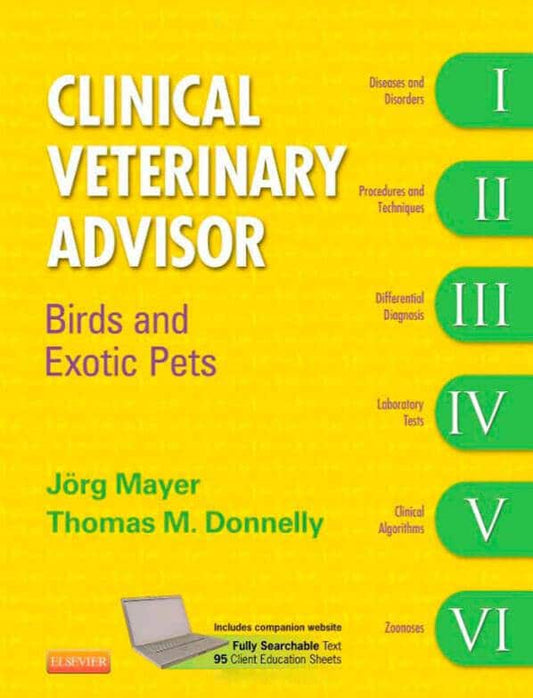 Clinical Veterinary Advisor Birds And Exotic Pets