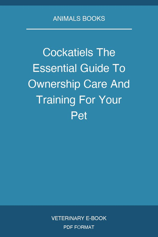Cockatiels The Essential Guide To Ownership Care And Training For Your Pet