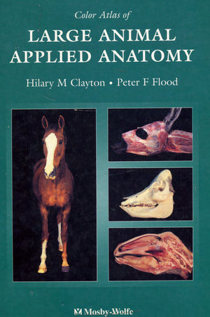 Color Atlas Of Large Animal Applied Anatomy 1St Edition