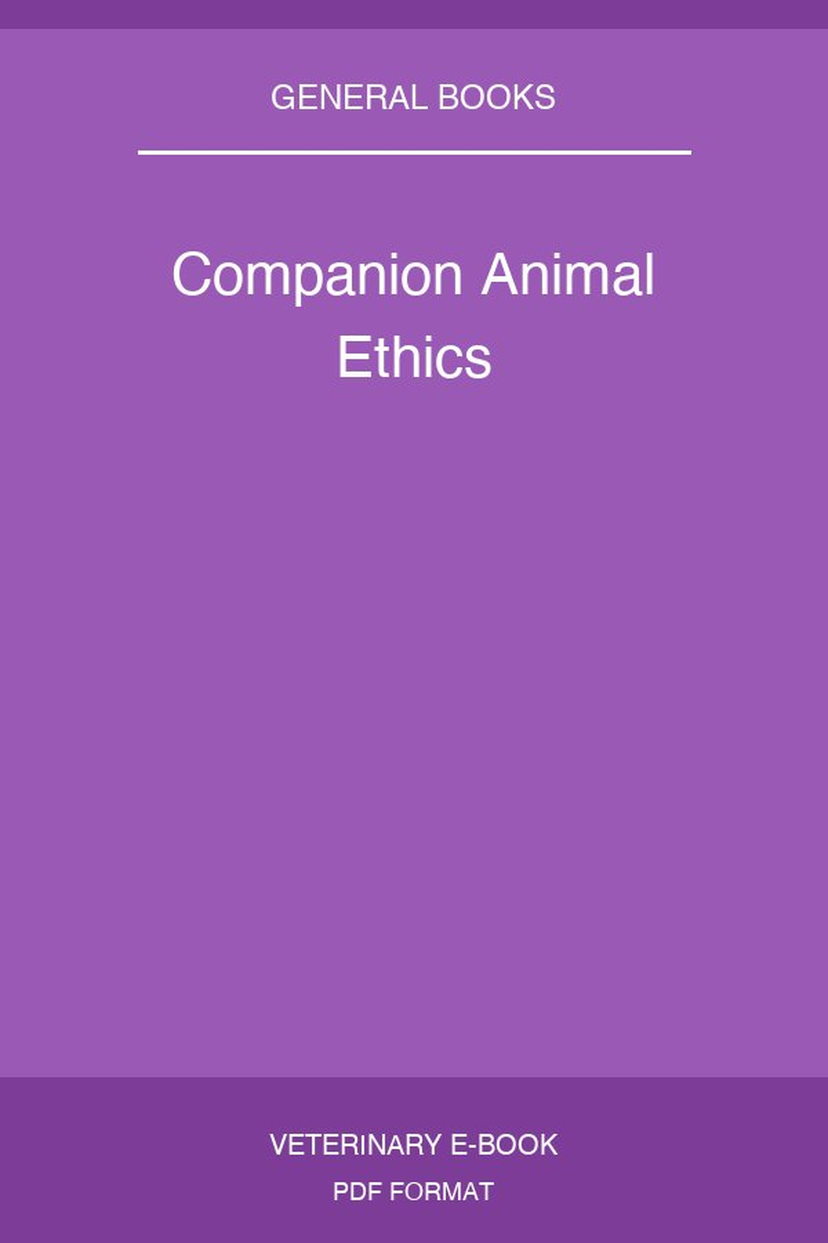 Companion Animal Ethics