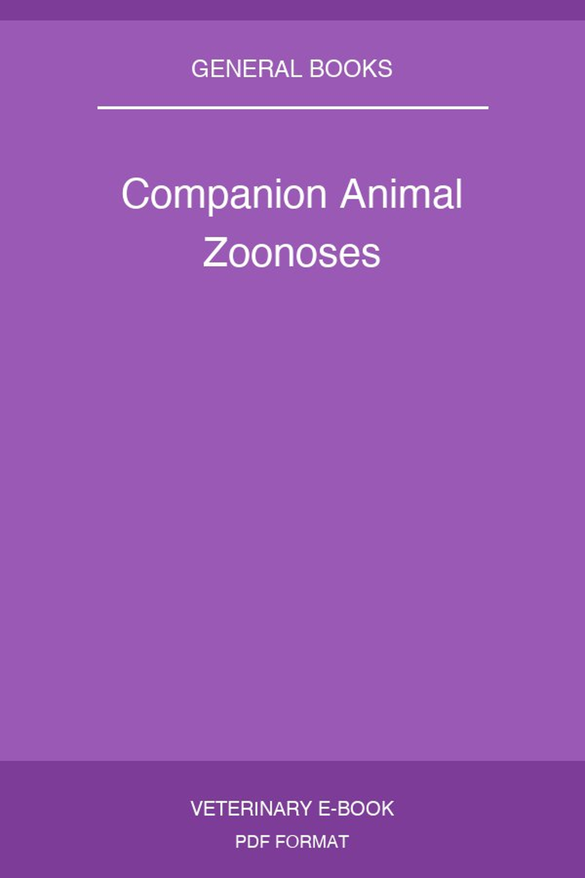 Companion Animal Zoonoses