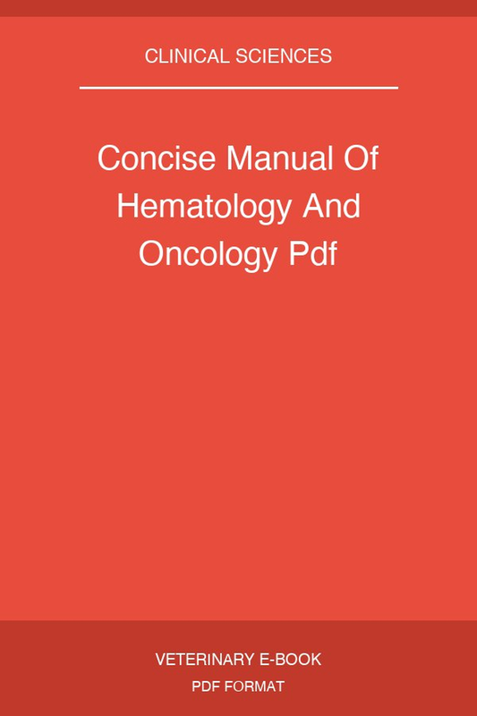 Concise Manual Of Hematology And Oncology