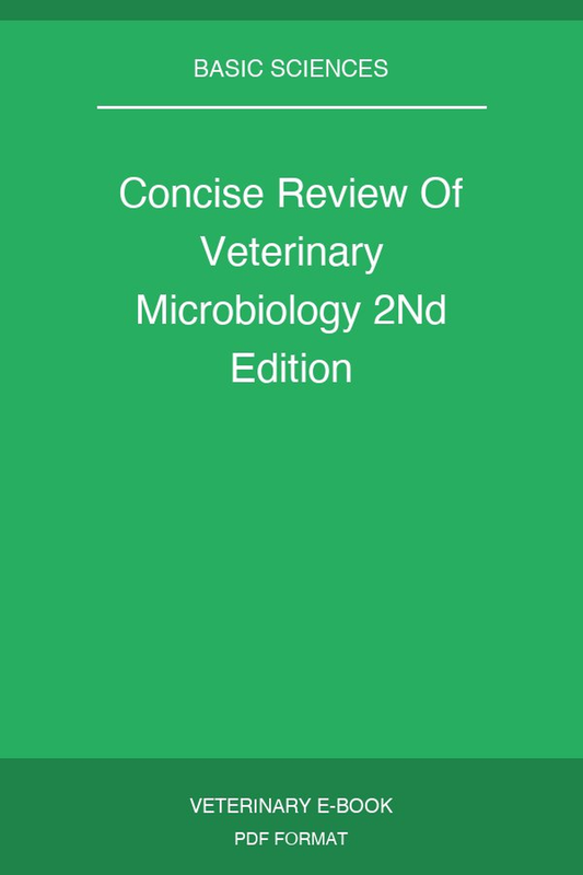 Concise Review Of Veterinary Microbiology 2Nd Edition