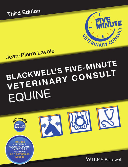 Blackwells Five Minute Veterinary Consult Equine 3Rd Edition