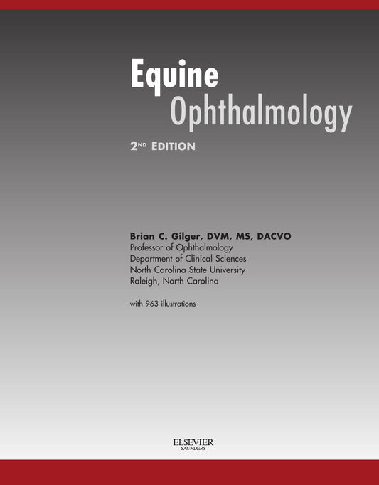 Equine Ophthalmology 2Nd Edition
