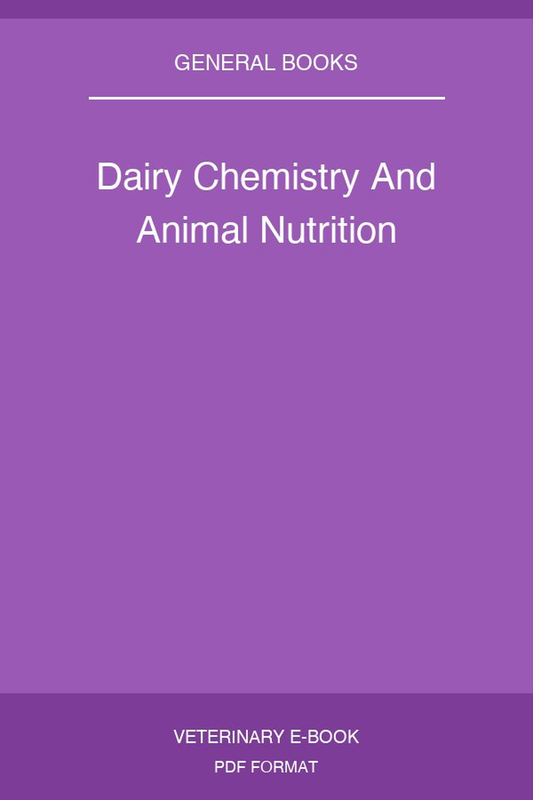 Dairy Chemistry And Animal Nutrition
