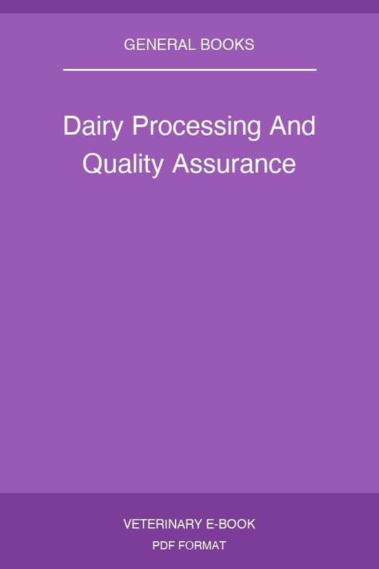 Dairy Processing And Quality Assurance