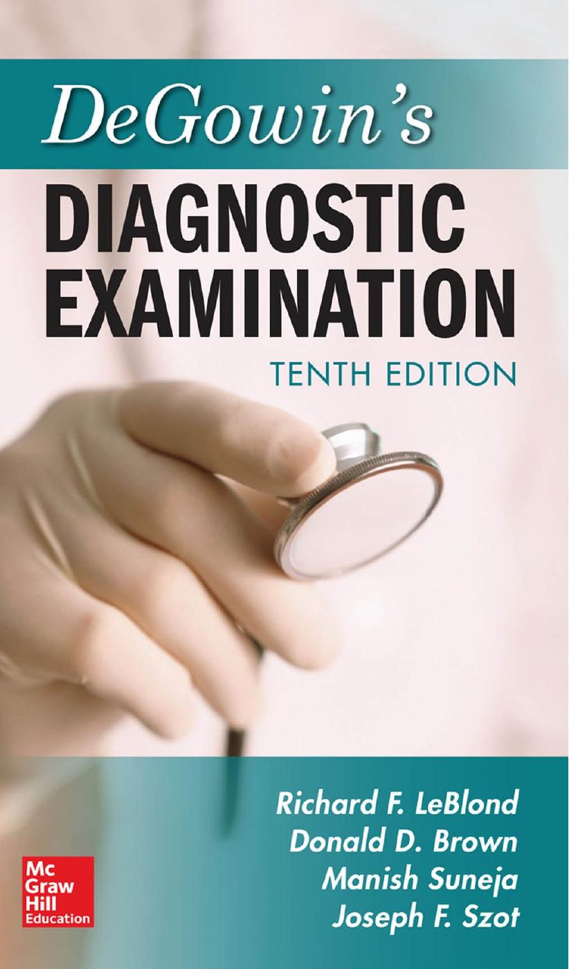 DeGowin's Diagnostic Examination 10th Edition